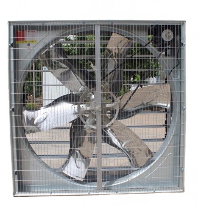 Large air flow butterfly cone fan for poultry house