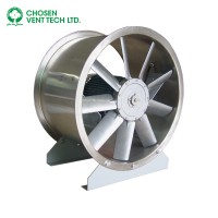 Stainless steel axial fan for ventilation system