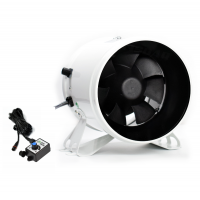 40W 6 Inch 220V EC motor inline duct fan Hydroponic Ventilation