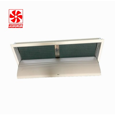 ABS material poultry farm vent device / air inlet with light trap and air guide plate / chicken house air inlet